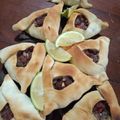 El cooksnap de anali cuando hizo Empanadas árabes.