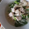 Cooksnap dari lysa liga untuk resep Sup ikan sunu jamur enoki