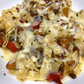 El cooksnap de Irene cuando hizo Espaguetis con verduras gratinadas.