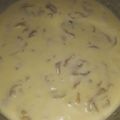 El cooksnap de Sole Mezquida cuando hizo Salsa de champiñones.