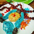 Lisha Ghosh's cooksnap of when they made রাঙ্গা আলুর ভাজা পুলি পিঠা (ranga aloor bhaja puli pitha recipe in Bengali).