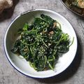 Cooksnap dari Mama Queen untuk resep Sigeumchi Namul||Salad 🥗 Bayam ala Korea