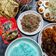 Cooksnap Julia ALeen Aireish semasa beliau membuat Nasi Kerabu Biru.