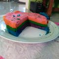 Cooksnap dari Laely Rikala Shanty untuk resep Rainbow cake ny liem