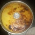 El cooksnap de Rocio Barovero cuando hizo Flan casero.