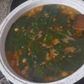 El cooksnap de Yaiza Caballero cuando hizo Espinacas frescas con garbanzos de bote.