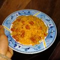 Cooksnap shazrina semasa beliau membuat Nasi goreng biasa dan telur mata.