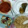 Cooksnap Daing Siti Norbaity semasa beliau membuat Set Nasi Tomato Express.