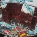 Cooksnap dari Melza Hirsafitri untuk resep Steamed red velvet cake