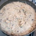 El cooksnap de gloria vargas cuando hizo Burrito de carne, jamón y pollo.