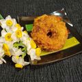 نیره اعظم زنجانی's cooksnap of when they made Fried chicken donuts.