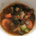 El cooksnap de YoshimonGo🇯🇵 cuando hizo Sopa de verduras con rape y gambas.