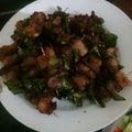 Cooksnap của Hoàng Linh khi họ làm theo món Thịt ba chỉ xiên lá chanh