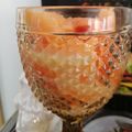 El cooksnap de Bibi García cuando hizo Bolas de melón y papaya con lechera.