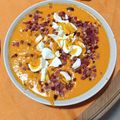 El cooksnap de Samuel Sanmartin cuando hizo Salmorejo tradicional cordobés (en Thermomix).