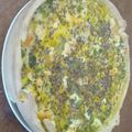 El cooksnap de Alejandra Falero cuando hizo Tarta de Verduras.