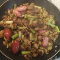 El cooksnap de Alejandro Leal Amat cuando hizo Migas al microondas con Lékué.