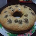 Cooksnap dari Rina Sutrisnawati untuk resep Bolu Pisang panggang (sedikit pasta pandan) by: dapur dinora
