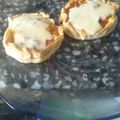 El cooksnap de Andrea Puca cuando hizo Canastitas de choclo y queso.