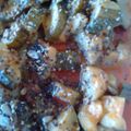 El cooksnap de Debora Alvarado cuando hizo Zucchini con salsa árabe.