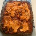 El cooksnap de hrcelectronicboy cuando hizo Pizza de base de brócoli.