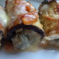 El cooksnap de Gisela Iris Boscatto cuando hizo Roll de berenjenas con ricota y espinaca.