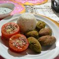 El cooksnap de Diane “Karamela” cuando hizo Falafel horneados.