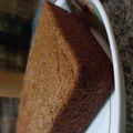 El cooksnap de Cintia Alcalde cuando hizo Budín de banana y coco con harina integral.