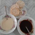 کوک اسنپ Feriii banooo بعد از امتحان کردن تیرامیسوی رژیمی با رایس کیک 🌸.