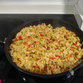 El cooksnap de Carlos Serrano cuando hizo Arroz frito picante al estilo tailandés.