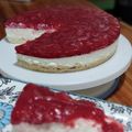 El cooksnap de Gustavo Azambuja cuando hizo Cheesecake de frutilla (sin horno).