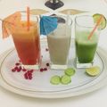 chaitali ghatak's cooksnap of when they made Tri colour juice.