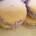 El cooksnap de Regina Lemos cuando hizo Alfajores de maicena.