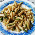 El cooksnap de Jose Lago Belmonte cuando hizo Pasta integral con espárragos verdes y guisantes.