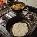 El cooksnap de Adrián Cardinali cuando hizo Relleno para Tacos de Carne.
