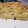 El cooksnap de "Cocina con Celi" cuando hizo Tortilla de patata y cebolla con adobo de ajo y perejil.