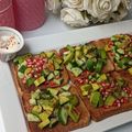 صورة من الشيف حنان الهدي، شاركها بعد تجربة وصفة مقبلات الأفوكادو والخيار 💚🥑🥒