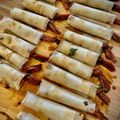 El cooksnap de Arianne cuando hizo Gambones marinados envueltos en masa filo.