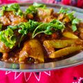 शिखा स्वरूप का कुकस्नैप जब उन्होंने चटपटी मसालेदार आलू परवल की सब्जी बनाया था।