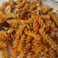 El cooksnap de MARIBEL cuando hizo Pasta de lenteja roja con verdura y atún.