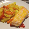 El cooksnap de Manuel martin ramos cuando hizo Salmón al horno a la naranja con verduras.