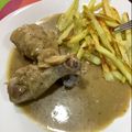 El cooksnap de Malena Hernández cuando hizo Muslitos de pollo al ajillo con thermomix.