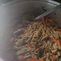 El cooksnap de Emmanuel Campos cuando hizo Chop suey simple.