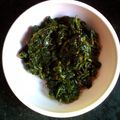 Samridhi 's cooksnap of when they made আলু পালং (aloo palak recipe in Bengali).