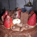 El cooksnap de Estefy Molina cuando hizo Bizcochuelo nesquik chocolate.