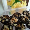 Cooksnap dari bunga.comp&ads untuk resep Eggless Milkless Brownies Panggang Choco Almond