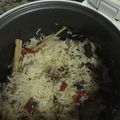 Cooksnap dari Siti Jp Marlina untuk resep Nasi liwet udang, teri medan. By ricecooker