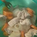 El cooksnap de Marina Oviedo cuando hizo Escabeche de pollo.