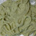 El cooksnap de Lucia Isabel Olivares Flores cuando hizo Espagueti verde con queso philadelphia.