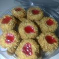 Cooksnap dari Desi Kurniasari untuk resep Strawberry Tumbprint Cookies